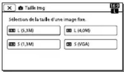 SONY Handycam HDRCX190EB - Vérification de la qualité d'image pour les photos - 1