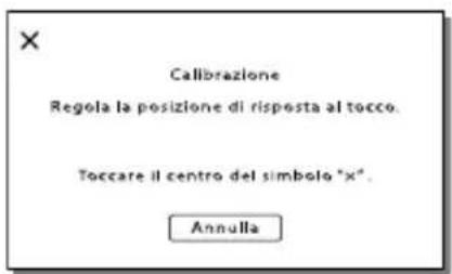SONY Handycam HDRCX190EB - Informazioni sulla regolazione del pannello sensibile al tocco ([Calibrazione]) (HDR-CX200E/ CX210E/PJ200E) - 1