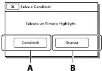 SONY Handycam HDRCX190EB - Conversion del formato dei dati alla qualità di imagine STD (Filmato Highlight) - 1