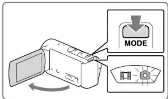 SONY Handycam HDRCX190EB - Aufnehmen von Fotos - 1