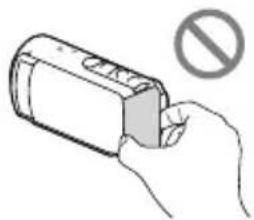 SONY Handycam HDRCX190EB - LCD-schem Accu - 2