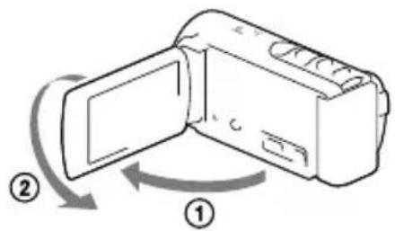 SONY Handycam HDRCX190EB - Items op het LCD-schemm - 2