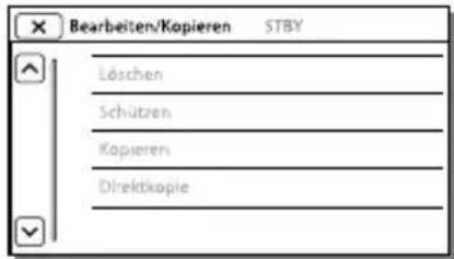 SONY Handycam HDRCX190EB - WenneineMenuoptionnichtausgewahltwerdenkann - 1