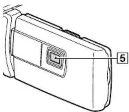 SONY Handycam HDRCX190EB - Eléments et commandes - 5