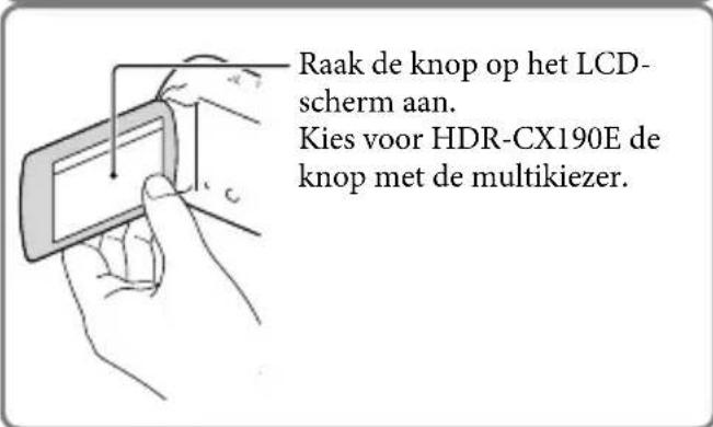 SONY Handycam HDRCX190EB - Het toestel inschakelen en de datum en dearendinstellen - 2