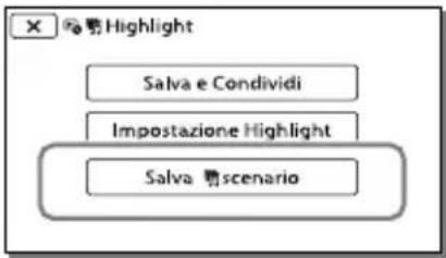 SONY Handycam HDRCX190EB - Salvataggio della Riproduzione highlight con qualità di imagine HD (Salva scenario) - 1