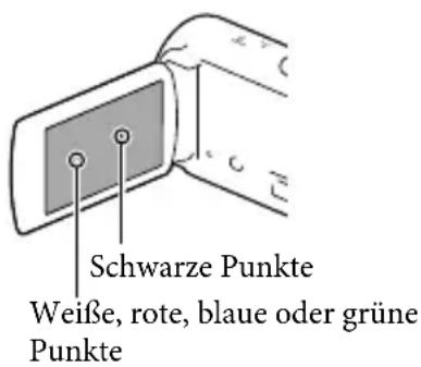 SONY Handycam HDRCX190EB - LCD-Bildschirmträger - 1