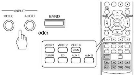 SHERWOOD RD606i - Aufnahme mit TAPE - 1