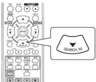 SHERWOOD RD606i - Searching for stations by program type - 1