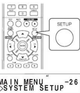 SHERWOOD RD606i - Systemeinstellungen - 1