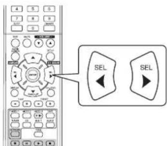 SHERWOOD RD606i - Pn BbIbepe onuH SPEAKER DISTANCE - 3