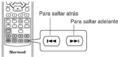 SHERWOOD RD606i - Repita el paso 4 anterior hasta que la estación, el archivo de música o laooth de configuracion que desee quede seleccionado. - 3