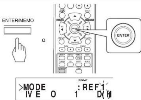SHERWOOD RD606i - Memorizar los niveles de canal ajustados - 1
