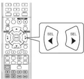 SHERWOOD RD6506 - Press the CURSOR LEFT(◀)/RIGHT(▶) buttons to adjust the level of the selected channel or program source's LFE as desired. - 1
