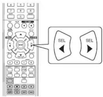 SHERWOOD RD6506 - Mit CURSOR LINKS (◀) / RECHTS (▶) stellen Sie den gewählten Menüpunkt ein. - 1