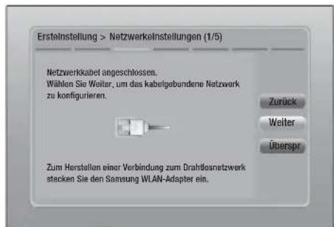 SAMSUNG HTE4500XU - Ersteinstellungen konfigurieren - 1