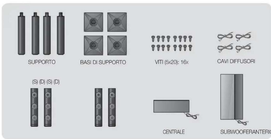SAMSUNG HTE4500XU - Componenti degli altoparlanti - 3