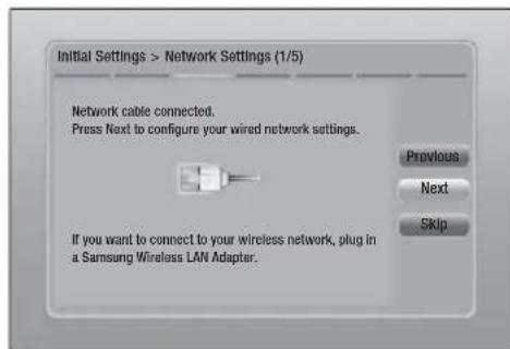 SAMSUNG HTE4500XU - The Initial Settings Procedure - 1