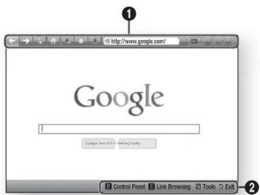 SAMSUNG HTE4500XU - Der Webbrowser im Überblick - 1