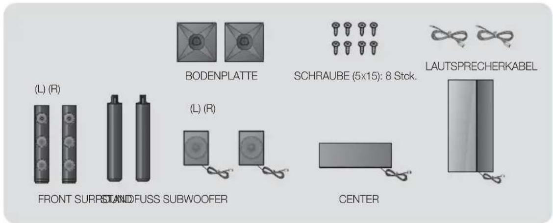 SAMSUNG HTE4500XU - Lautsprecherkomponenten - 2