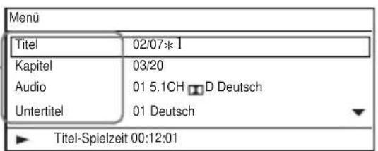SONY DVPFX780W - Drücken Sie während der DVD-Wiedergabe auf DISPLAY. - 1