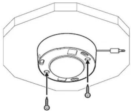 SONY SCAM30 - Mount the assembly on the ceiling. - 1