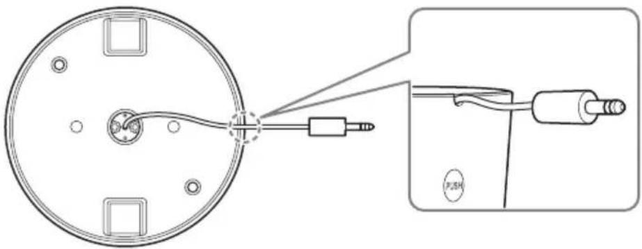 SONY SCAM30 - Si el techo no dispone de un orificio para el cable - 2