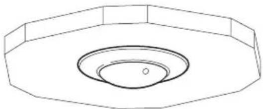 SONY SCAM30 - Installazione a incasso su soffitto - 1