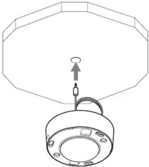 SONY SCAM30 - Mount the assembly on the ceiling. - 1