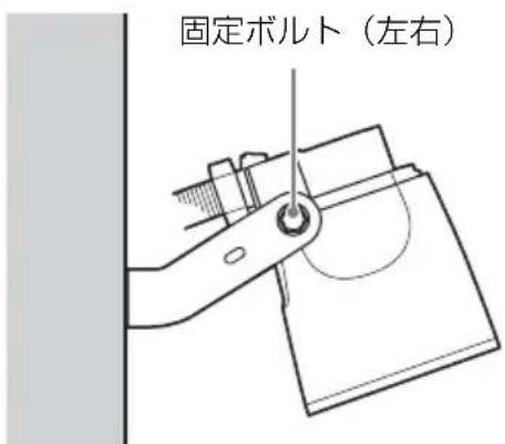 固定ボルト(左右)