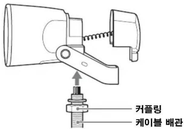커플링 케이블 배관