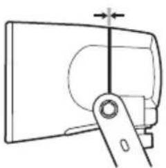 SONY SCAS30 - Bringen Sie die Abdeckung an der Rückseite des Lautsprechers an. - 1
