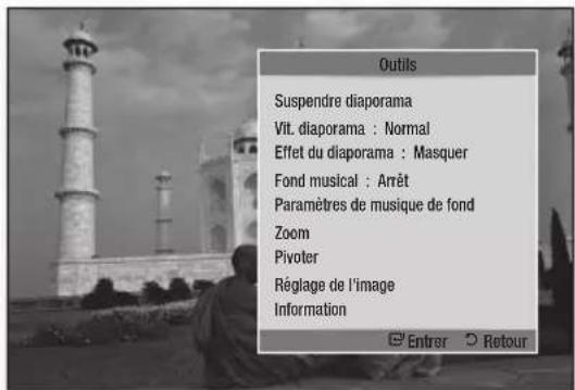 SAMSUNG BDD7500E - Utilisation de la fonction Diaporama - 1
