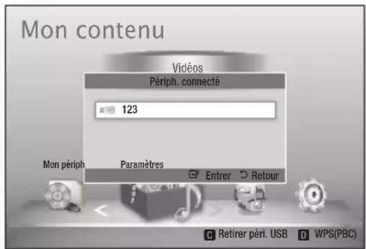 SAMSUNG BDD7500E - Lecture de contenu à partir d'un périphérique de stockage USB - 2