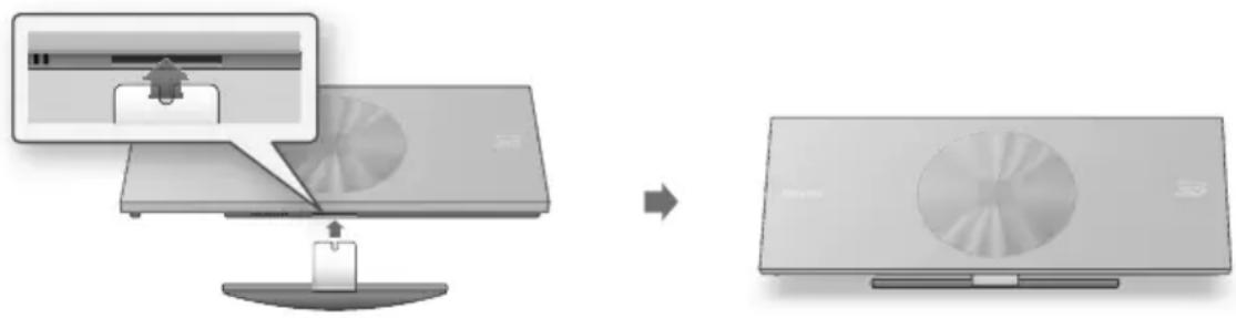 SAMSUNG BDD7500E - Caso 1: Instalación en la base - 1