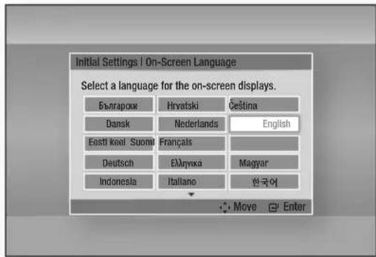 SAMSUNG BDD7500E - Configuración inicial - 1