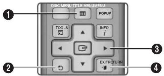 SAMSUNG BDD7500E - Pour accéder au menu Paramètres - 1