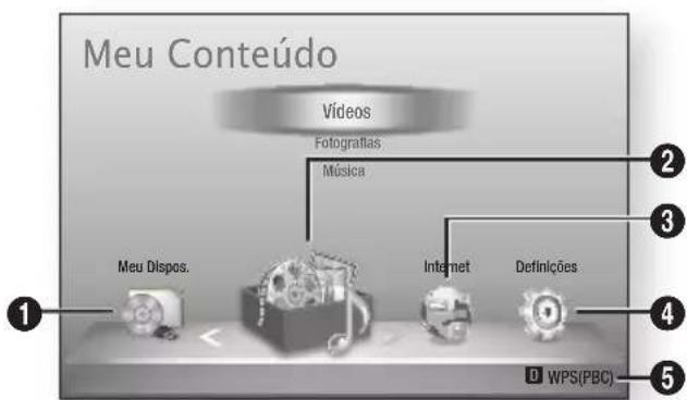 SAMSUNG BDD7500E - - Menu inicial - 1