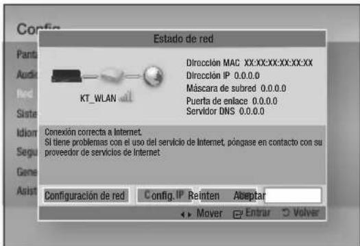 SAMSUNG BDD7500E - Estado de la red - 1