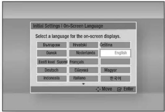 SAMSUNG BDD7500E - Impostazione iniziale - 1