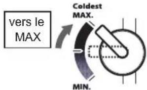 SHARP SJ300VBE - Réglage des températures - 4