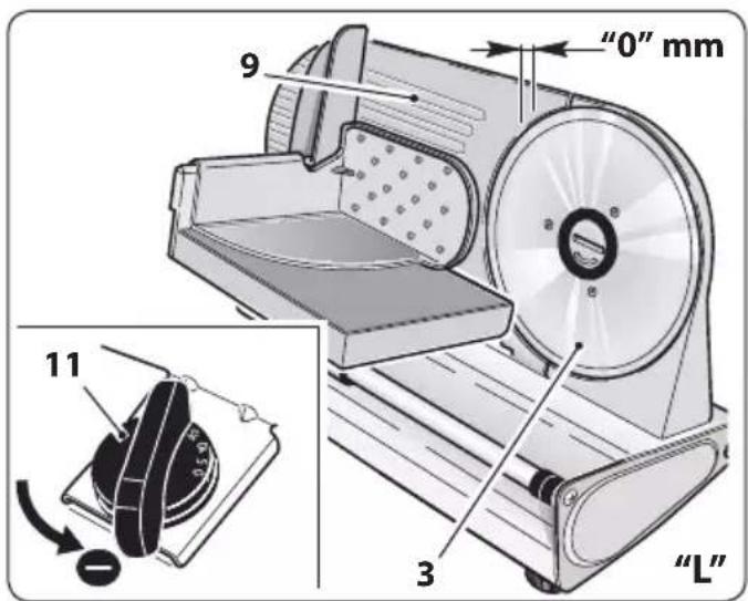 RGV Ausonia 190 - Riporre l'affettatrice - 1