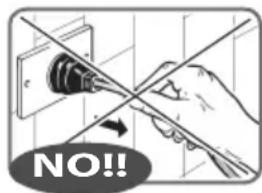 RGV Ausonia 190 - Before plugging the appliance, ensure that the line voltage corresponds to that indicated on the rating plate (see page 67). - 2