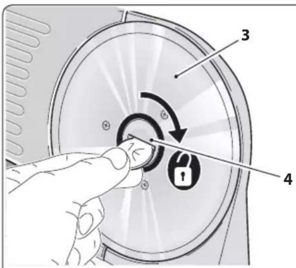 RGV Ausonia 190 - >> Disassembly/assembly the blade - 3