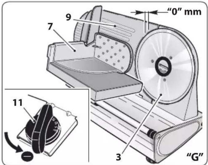 RGV Ausonia 190 - >> Disassembly/assembly the blade - 1