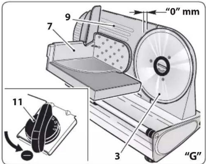RGV Ausonia 190 - >> Montage et démontage de la lame - 1