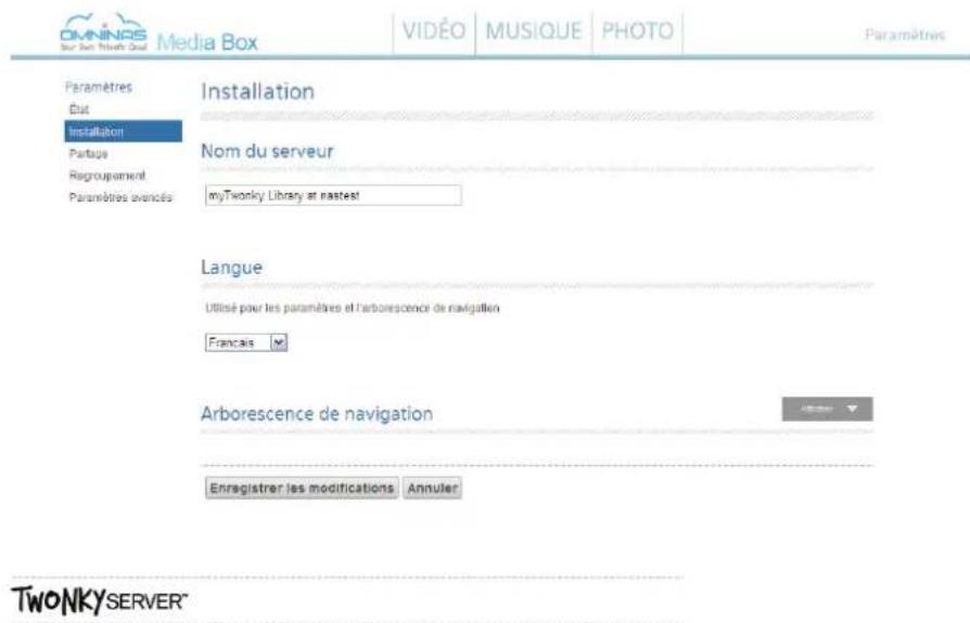 Shuttle KD20 - Paramétrage du serveur multimédia - 1