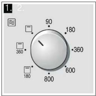 SIEMENS HF12G560 - Réglages - 1