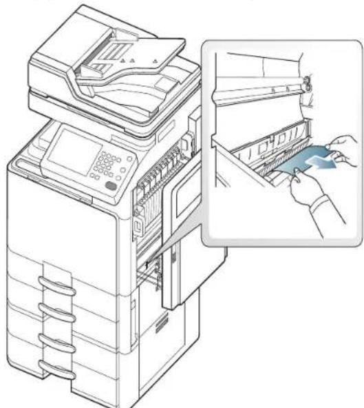 SAMSUNG SCX8230NA - Bourrage papier à l'intérieur de l'appareil (bourrage d'alimentation 1) - 4