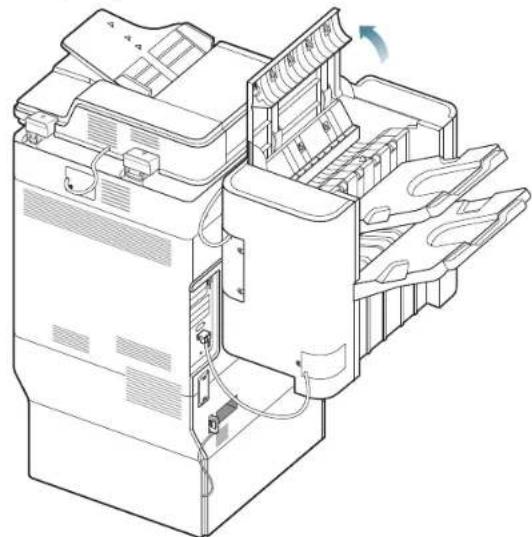 SAMSUNG SCX8230NA - Bourrage papier autour de la perforatrice du finisseur - 2